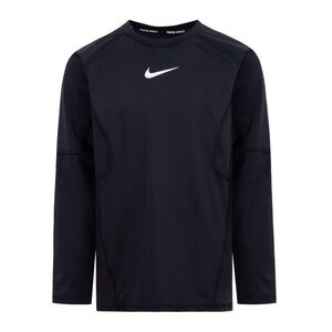 NWT Nike Pro Dri-FIT Long Sleeve Shirt Kids Size 6 Black